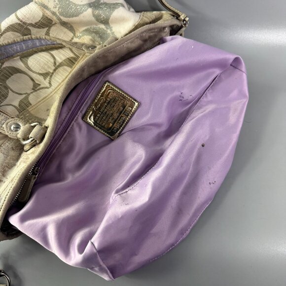 Authentic COACH # 16732 Poppy Patchwork Rocker Tote Satchel /Shoulder Bag - Picture 10 of 14